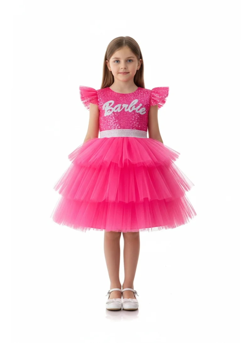 دىدانيالا فستان تُل دانتيلا بطبقات